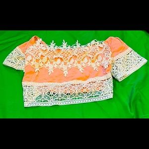 Laced Crop top
